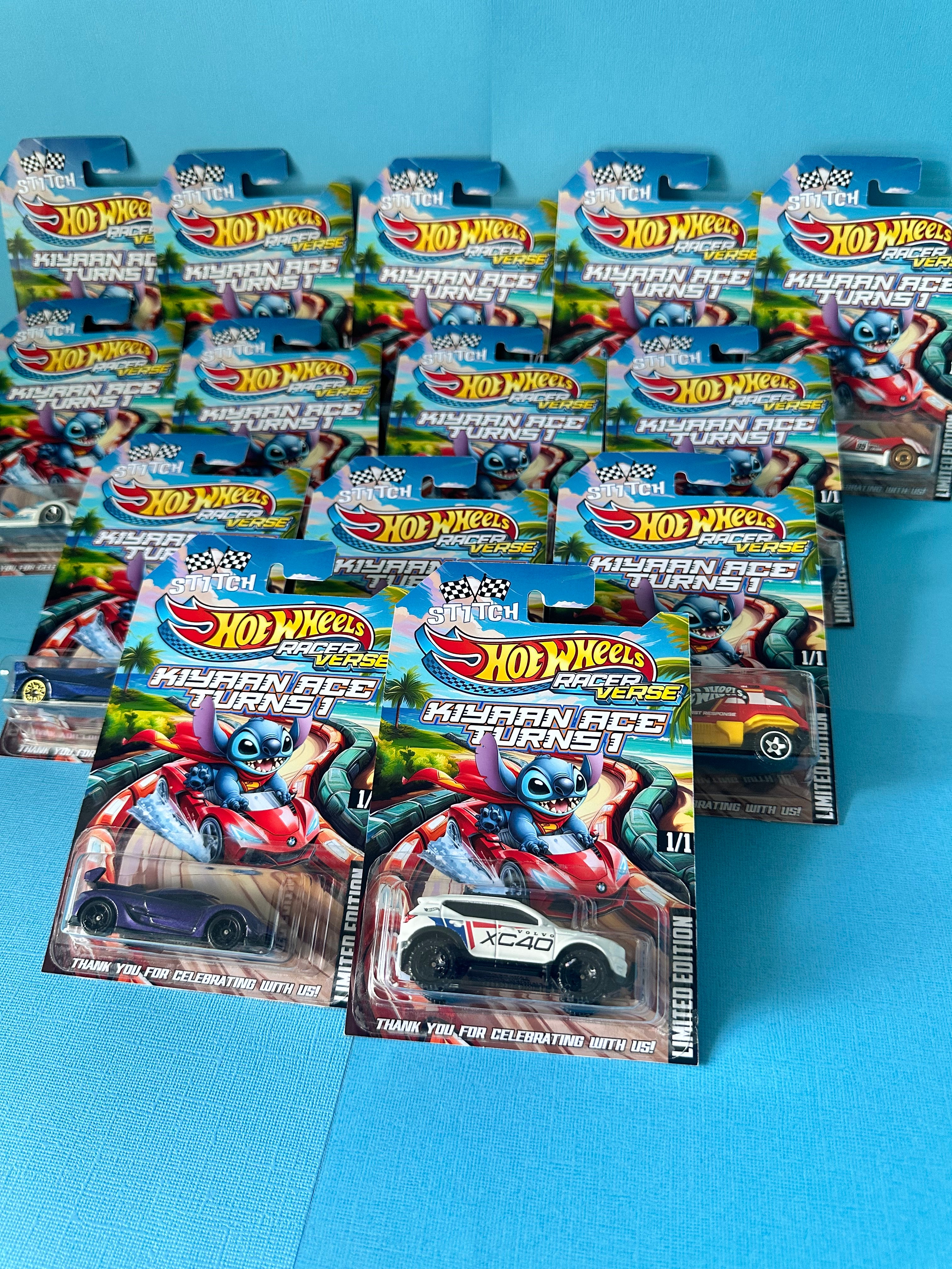 Stitch x Hot Wheels Personalised Hot Wheels Car Alathea Design