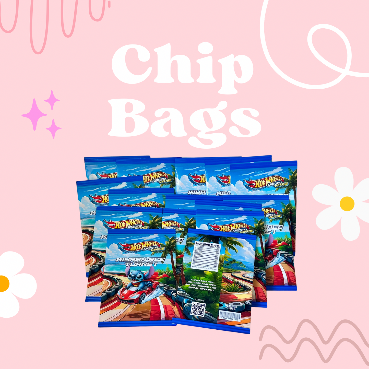 Custom and Personalised Chip Bags