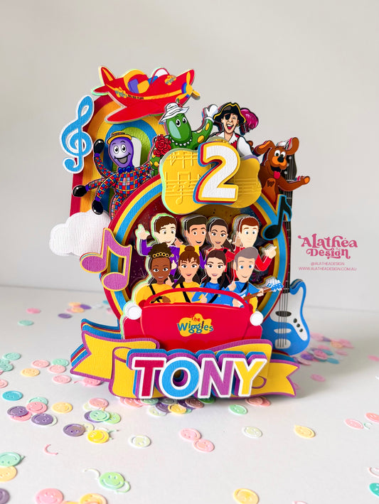 The Wiggles v2 Cake Topper