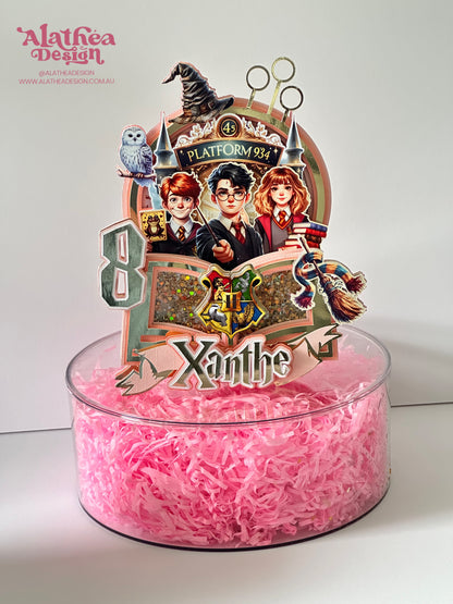 Harry Potter Theme Cake Topper