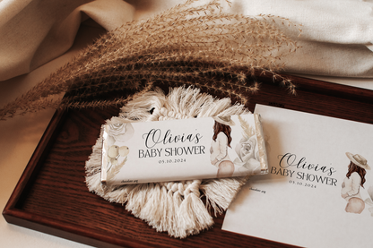 Personalised Baby Shower Aldi Chocolate Wrapper Bar