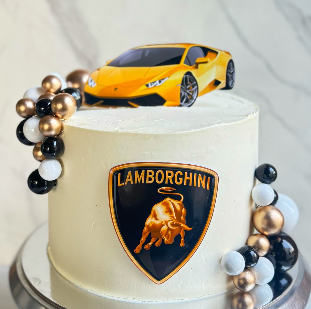 Lamborghini Cake Fropper Set