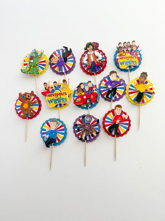 The Wiggles Cupcake Topper