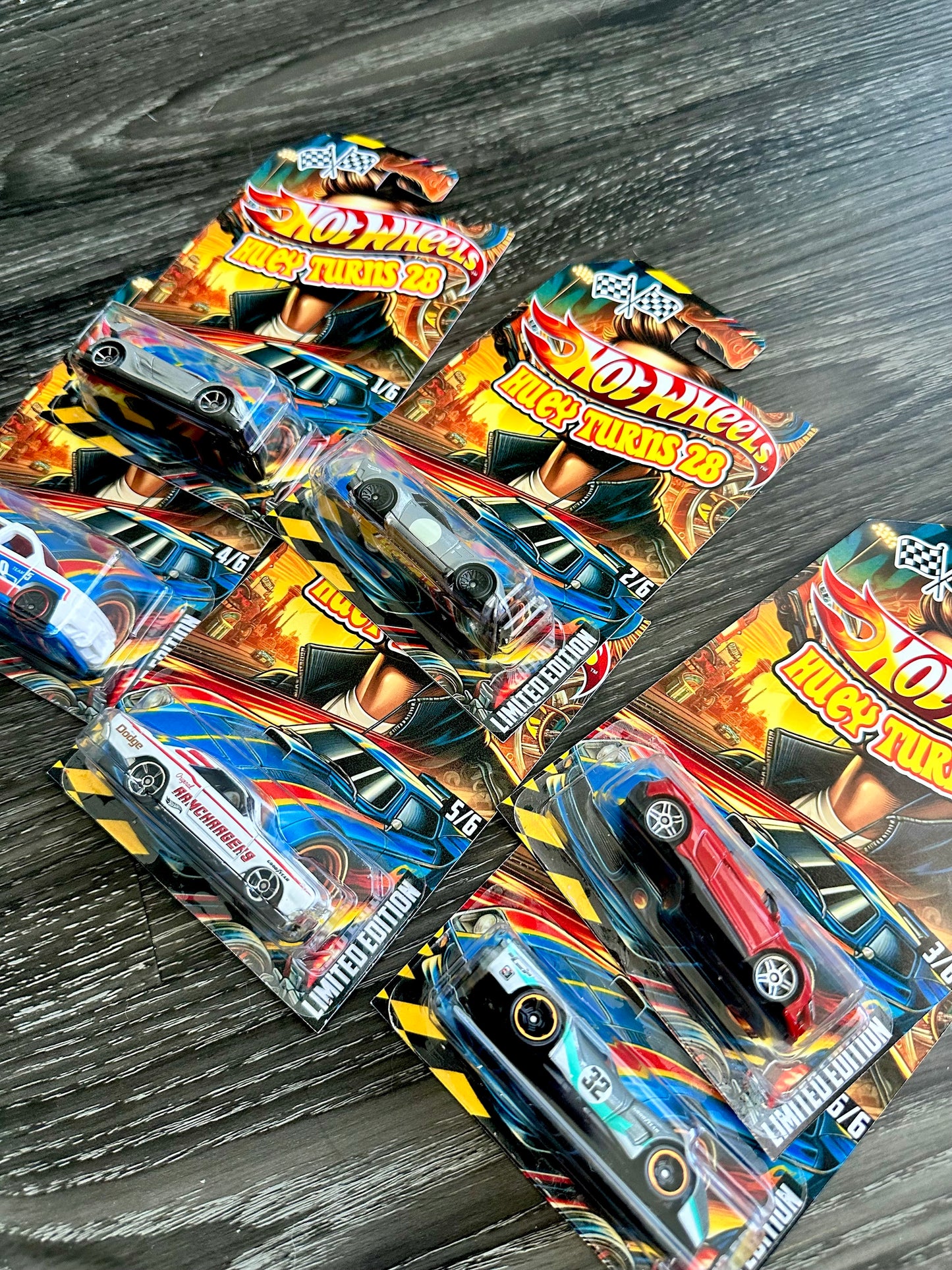 Personalised Custom Hot Wheels Car Party Favour