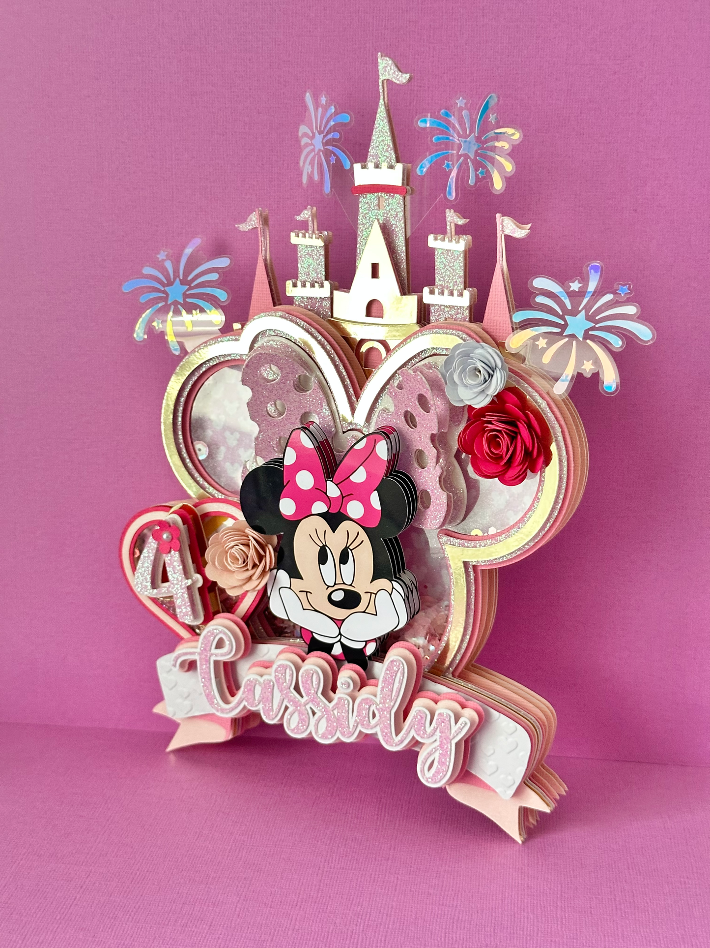 Minnie Mouse Cake Topper